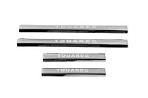 Volkswagen Touareg 2002–2010 Einstiegsleisten Edelstahl Carmos V3 (4 Stk) Foto 2