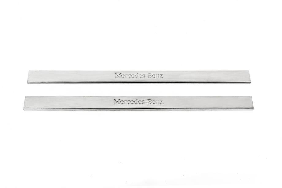 Mercedes E-class W124 1984–1997 Einstiegsleisten Carmos (2 Stk, Edelstahl) Foto 2