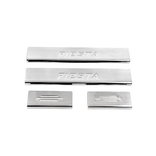 Einstiegsleisten Edelstahl Carmos V2 (4 Stk) Ford Fiesta 2002-2008 Foto 1