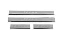 Ford Focus I 1998-2005 Einstiegsleisten Edelstahl Carmos V2 (4 Stk) Foto 3