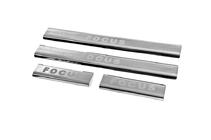 Ford Focus I 1998-2005 Einstiegsleisten Edelstahl Carmos V2 (4 Stk) Foto 1