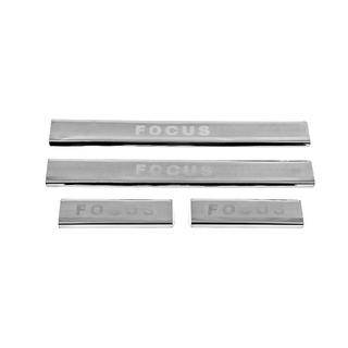 Einstiegsleisten Edelstahl Carmos V2 (4 Stk) Ford Focus I 1998-2005 Foto 3