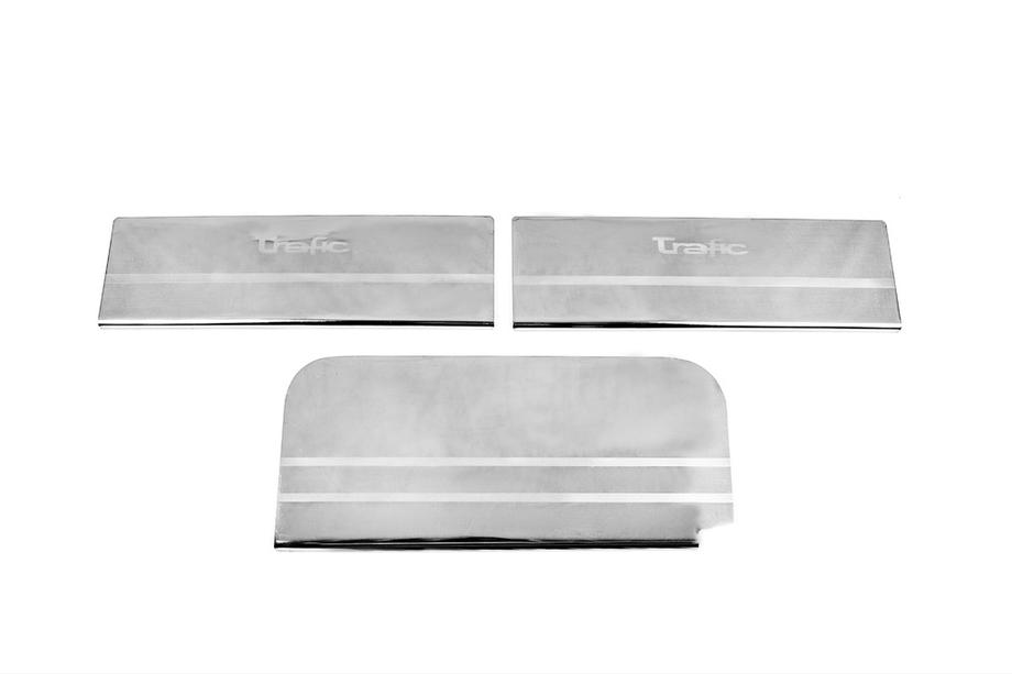 Renault Trafic 2001–2015 Einstiegsleisten Carmos V2 (3 Stk, Edelstahl) Image