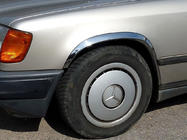 Mercedes E-class W124 1984–1997 Kotflügelverbreiterungen 1985-1989 (4 Stk, Edelstahl) Foto 1