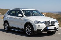 BMW X3 F25 2011-2018 Seitenschweller Sunrise (2 Stk., Aluminium) Foto 1
