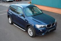 BMW X3 F25 2011-2018 Seitenschweller Fullmond (2 Stk., Aluminium) Foto 3