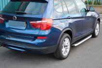 BMW X3 F25 2011-2018 Seitenschweller Fullmond (2 Stk., Aluminium) Foto 7