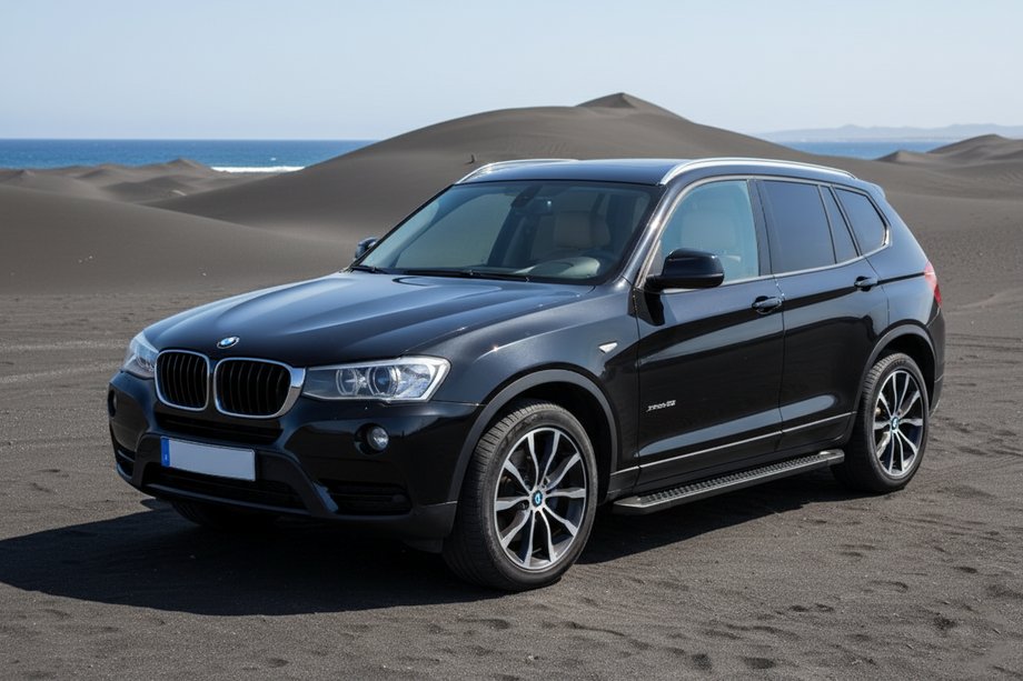 BMW X3 F25 2011-2018 Trittbretter Allmond Black (2 Stk., Aluminium) Image