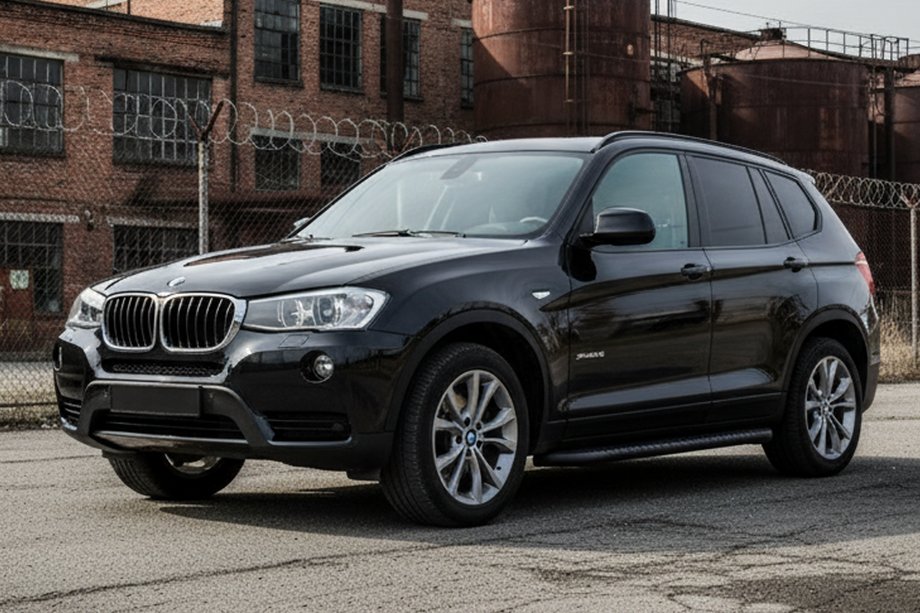 BMW X3 F25 2011-2018 Seitenschweller Bosphore Black (2 Stk., Aluminium) Image