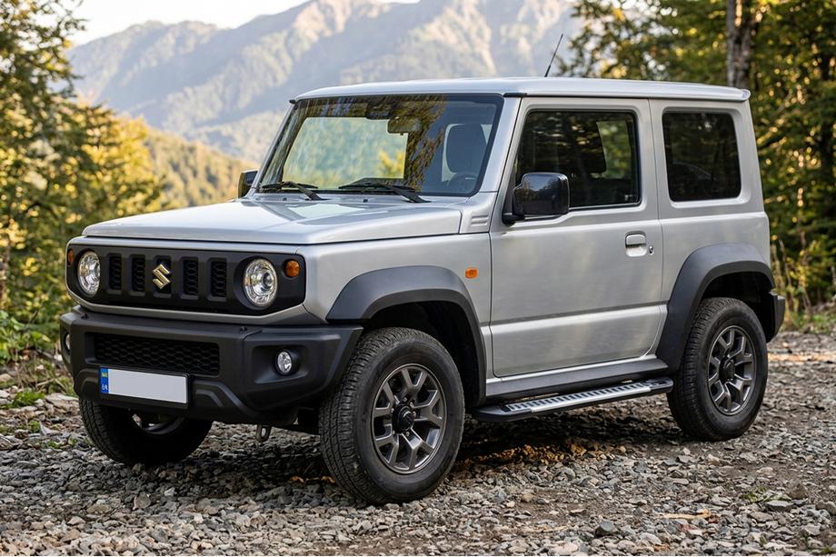 Suzuki Jimny 2018- Seitenschweller Line (2 Stk., Aluminium) Image