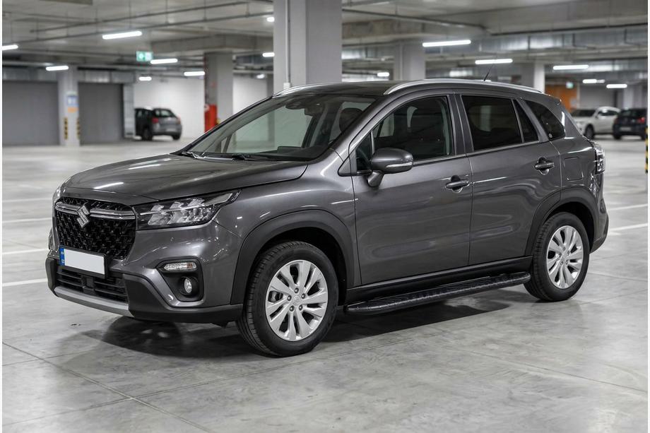 Suzuki SX4 S-Cross 2021- Seitenschweller Bosphore Black (2 Stk., Aluminium) Image
