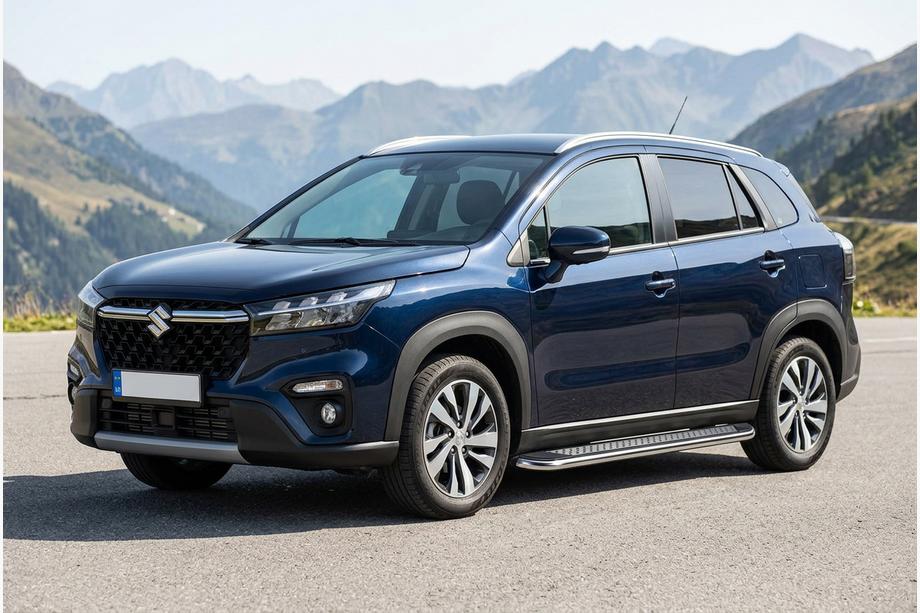Suzuki SX4 S-Cross 2021- Trittbretter Maydos V2 (2 Stk., Aluminium) Image