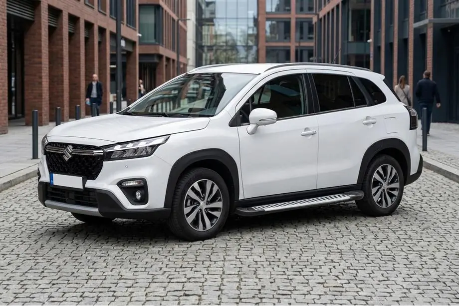 Suzuki SX4 S-Cross 2021- Seitenschweller Line (2 Stk., Aluminium) Image