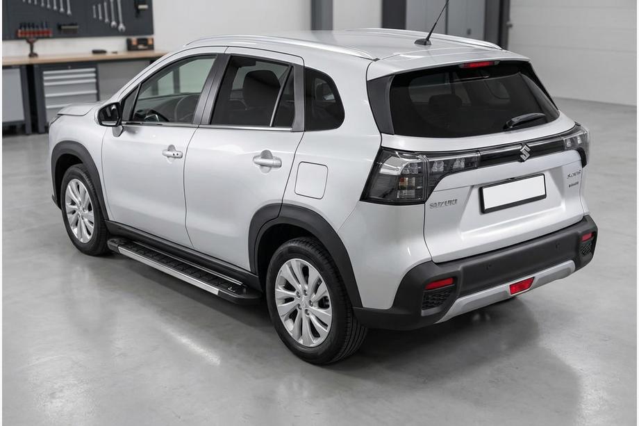 Suzuki SX4 S-Cross 2021- Seitenschweller RedLine (2 Stk., Aluminium) Image
