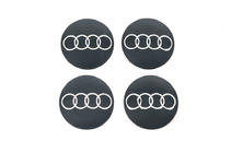 Audi Aufkleber für Felgendeckel 65mm (4Stk) Foto 2