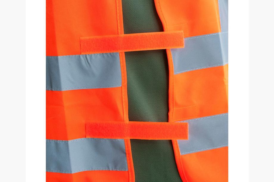 Warnweste XL Orange SH-028 SAPFIRE Foto 3
