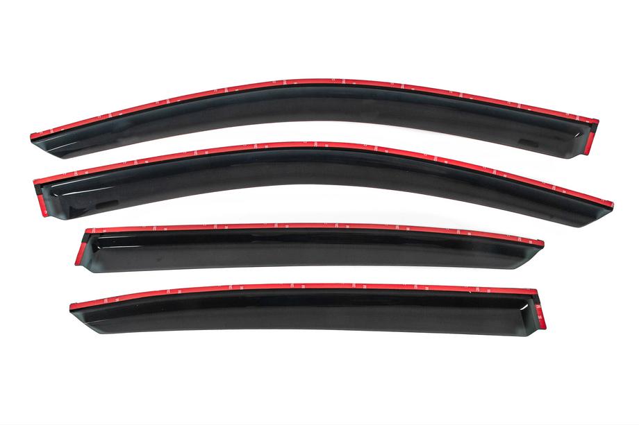 Honda Accord IX 2013-2017 Windabweiser SD mit Chromleiste für USA (4 Stk, HIC) Foto 4