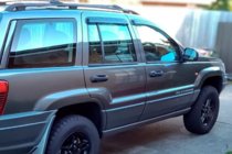 Jeep Grand Cherokee WJ 1999-2004 Windabweiser (4 Stk, HIC) Foto 6