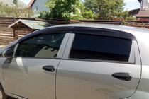 Fiat Punto Grande/EVO 2006-2018 Windabweiser (4 Stk., Sunplex Sport) Foto 11