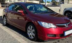 Honda Civic Sedan VIII 2006-2011 Windabweiser (4 Stk., Sunplex Sport) Foto 4