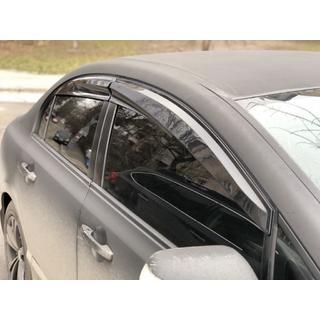 Windabweiser (4 Stk., Sunplex Sport) Honda Civic Sedan VIII 2006-2011 Foto 1