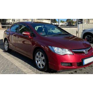 Windabweiser (4 Stk., Sunplex Sport) Honda Civic Sedan VIII 2006-2011 Foto 4