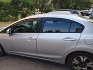 Honda Civic Sedan IX 2011-2016 Windabweiser (4 Stk., Sunplex Sport) Foto 4