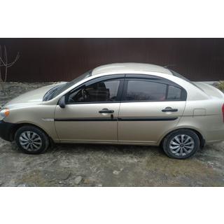 Windabweiser (4 Stk., Sunplex Sport) Hyundai Accent 2006-2010 Foto 2