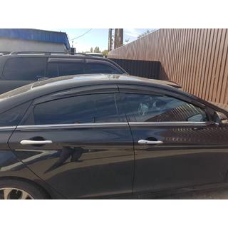 Windabweiser (4 Stk., Sunplex Sport) Hyundai Sonata YF 2010-2014 Foto 2