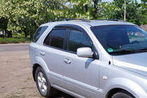 Kia Sorento I BL 2002-2009 Windabweiser (4 Stk., Sunplex Sport) Foto 8