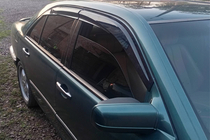 Mercedes E-class W210 1995-2002 Windabweiser SD (4 Stk., Sunplex Sport) Foto 4