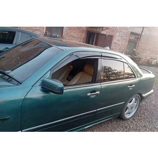 Windabweiser SD (4 Stk., Sunplex Sport) Mercedes E-class W210 1995-2002 Foto 2