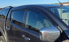Mitsubishi L200 2006-2015 Windabweiser (4 Stk., Sunplex Sport) Foto 2
