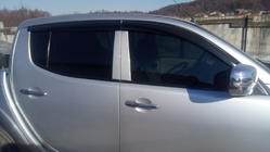 Mitsubishi L200 2006-2015 Windabweiser (4 Stk., Sunplex Sport) Foto 8