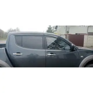 Windabweiser (4 Stk., Sunplex Sport) Mitsubishi L200 2006-2015 Foto 4