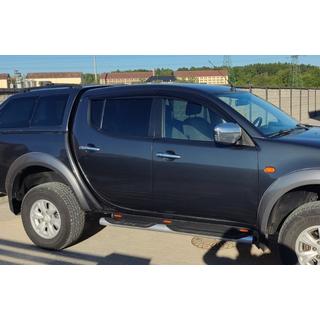 Windabweiser (4 Stk., Sunplex Sport) Mitsubishi L200 2006-2015 Foto 3