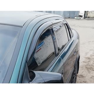 Windabweiser SD/HB (4 Stk., Sunplex Sport) Opel Astra G classic 1998-2012 Foto 2
