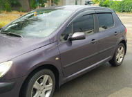 Peugeot 307 2001-2008 Windabweiser HB (4 Stk., Sunplex Sport) Foto 3