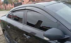 Renault Fluence 2009-2016 Windabweiser (4 Stk., Sunplex Sport) Foto 1