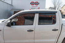 Volkswagen Amarok 2010-2022 Windabweiser (4 Stk., Sunplex Sport) Foto 2