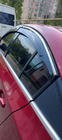 Chevrolet Cruze 2009–2015 Windabweiser mit Chromleisten (4 Stk., Sunplex Chrome) Foto 3