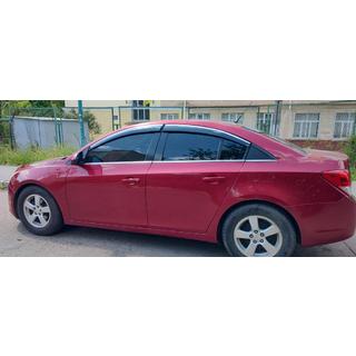 Windabweiser mit Chromleisten (4 Stk., Sunplex Chrome) Chevrolet Cruze 2009–2015 Foto 1