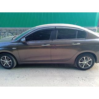 Windabweiser mit Chromleisten (4 Stk., Sunplex Chrome) Fiat Tipo 2016- Foto 4