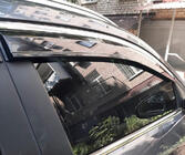 Hyundai Tucson TL 2016-2021 Windabweiser mit Chromleisten (4 Stk., Sunplex Chrome) Foto 3