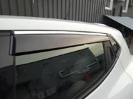 Renault Clio V 2019- Windabweiser mit Chromleisten (4 Stk., Sunplex Chrome) Foto 6