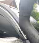 Toyota Hilux 2015- Windabweiser mit Chromleisten (4 Stk., Sunplex Chrome) Foto 8