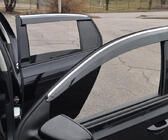 Volkswagen Golf 5 2003-2009 Windabweiser mit Chromleisten (4 Stk., Sunplex Chrome) Foto 9