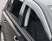Volkswagen Golf 6 2008-2014 Windabweiser mit Chromleiste HB (4 Stk., Sunplex Chrome) Foto 6