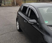 Volkswagen Golf 6 2008-2014 Windabweiser mit Chromleiste HB (4 Stk., Sunplex Chrome) Foto 9