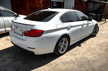 BMW 5 Series F10/F11 2010–2016 Heckspoiler Lippe Sunplex (für F10, schwarz) Foto 10